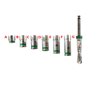 Set Of Stopper For Implant Drills 3.65mm