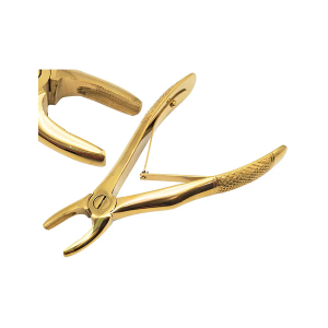 Baby Extraction Forceps Upper premolar Gold Plated