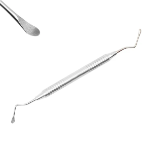 Dental Lucas Surgical Bone Curette Lucas 88 Right and Left Curette, 4mm